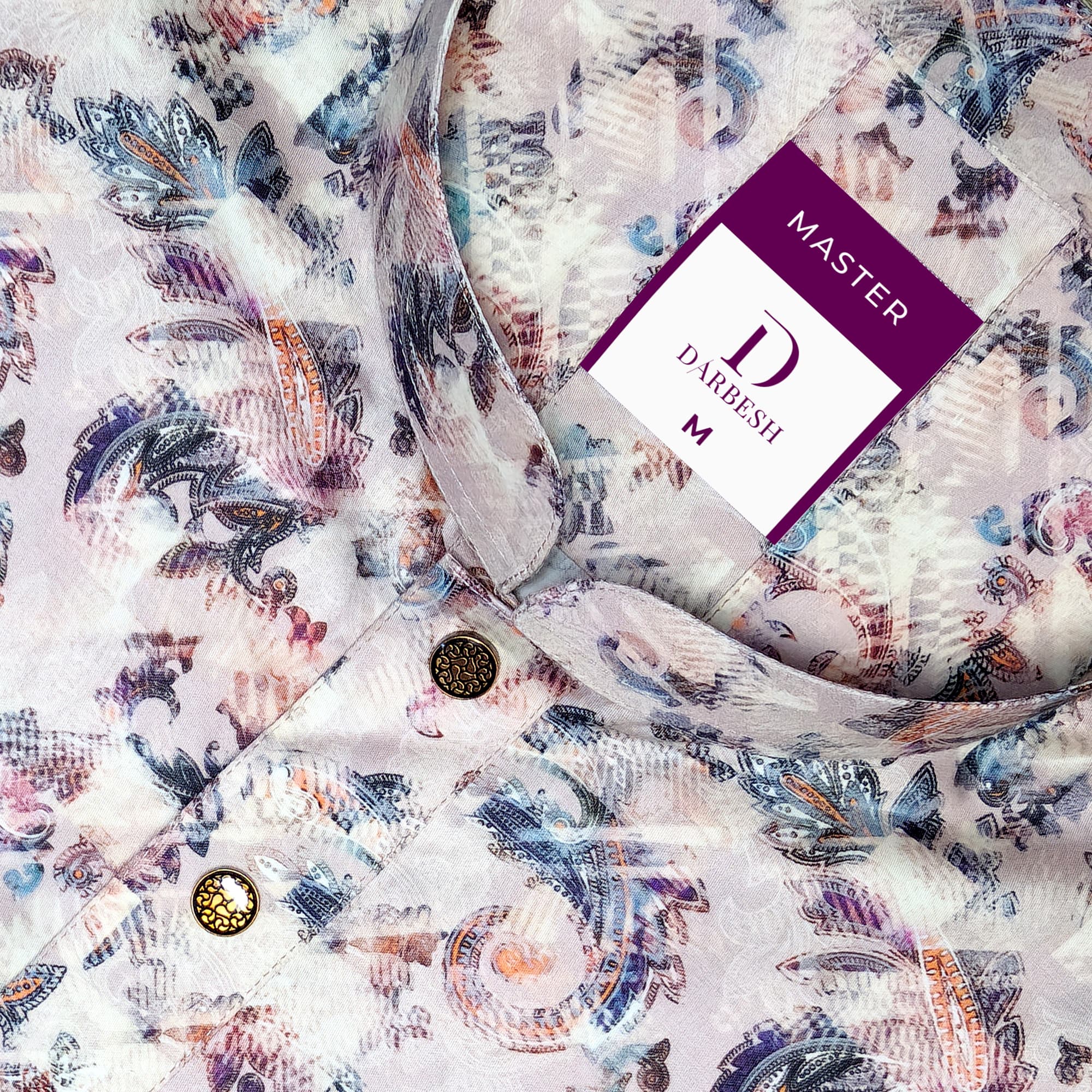 Master Crimson High Panjabi - View 2