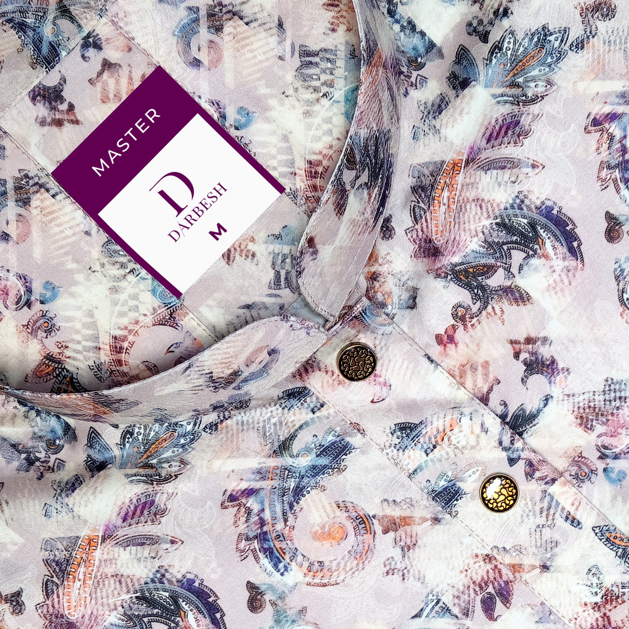 Master Crimson High Panjabi - View 3