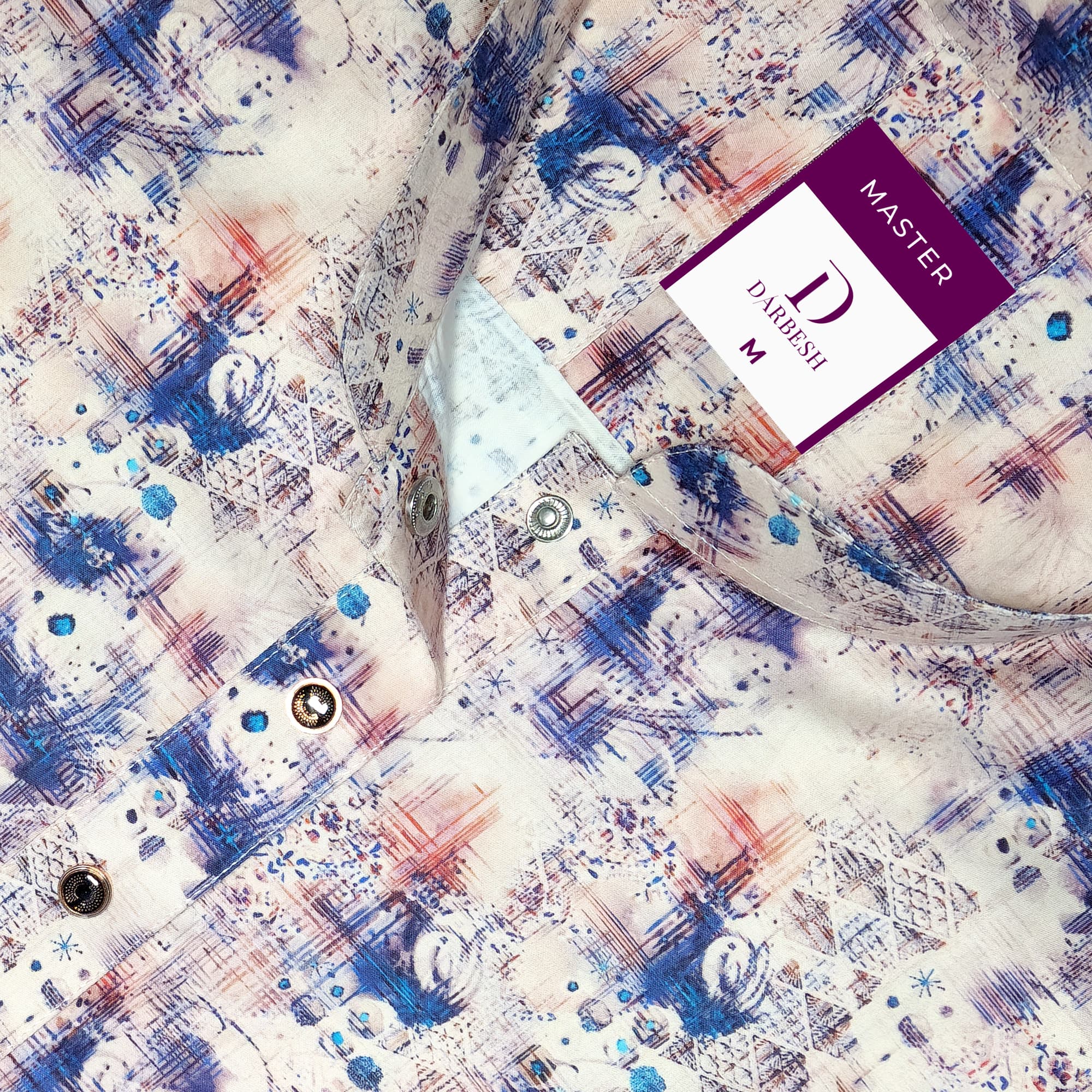 Master Sky Blue Panjabi - View 4