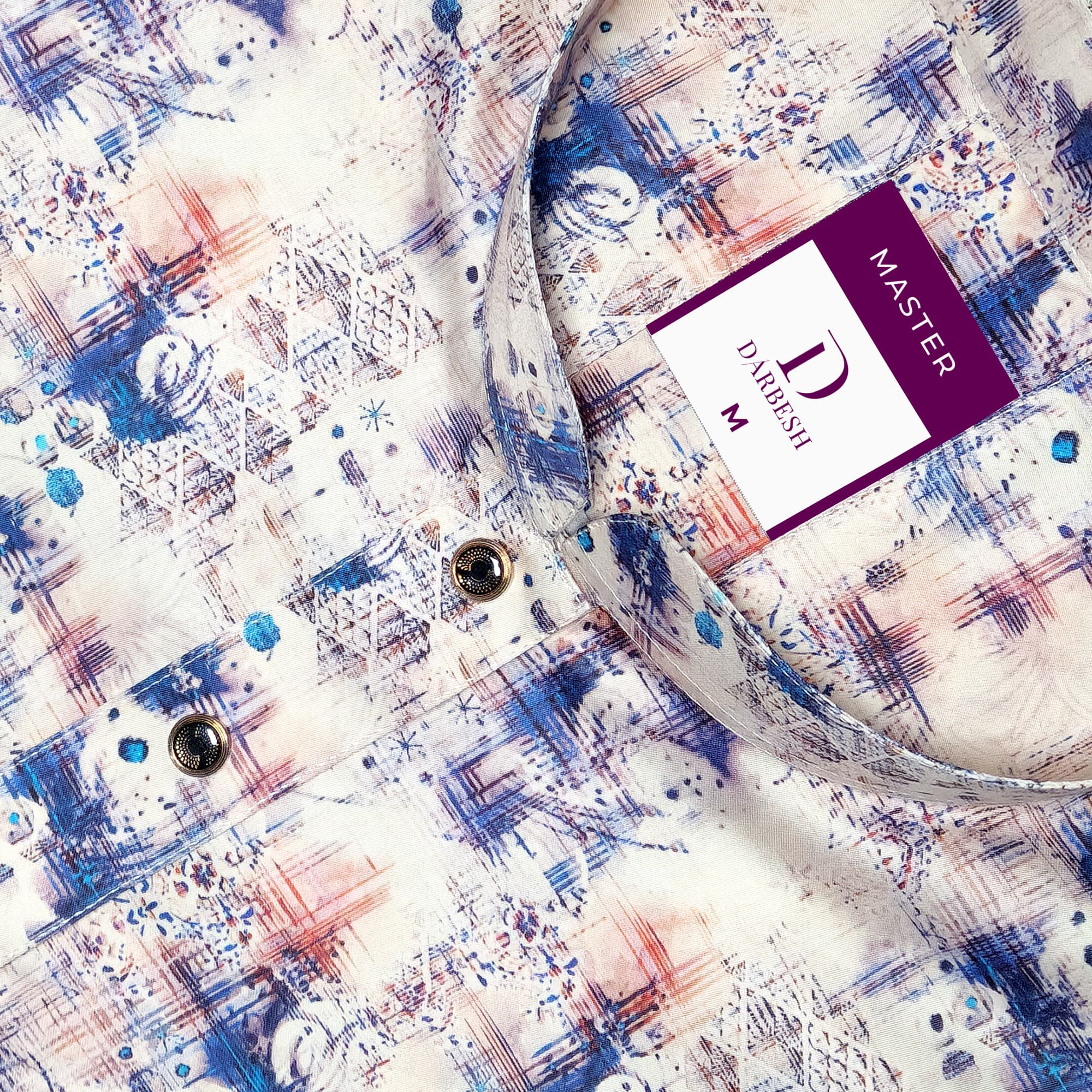 Master Sky Blue Panjabi - View 2