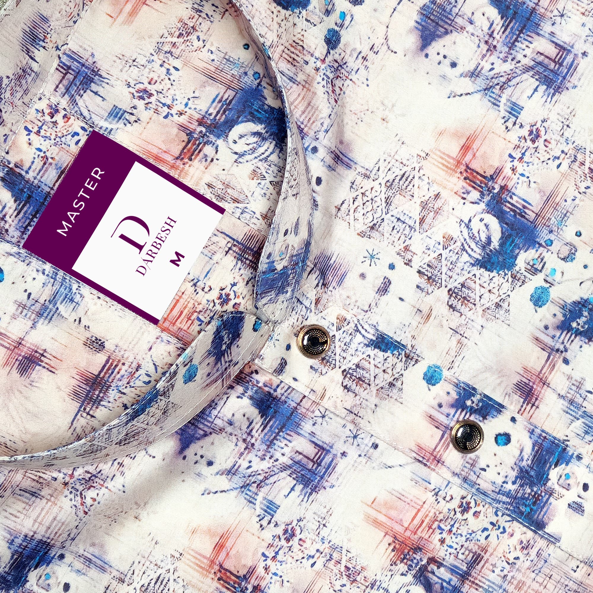 Master Sky Blue Panjabi - View 3